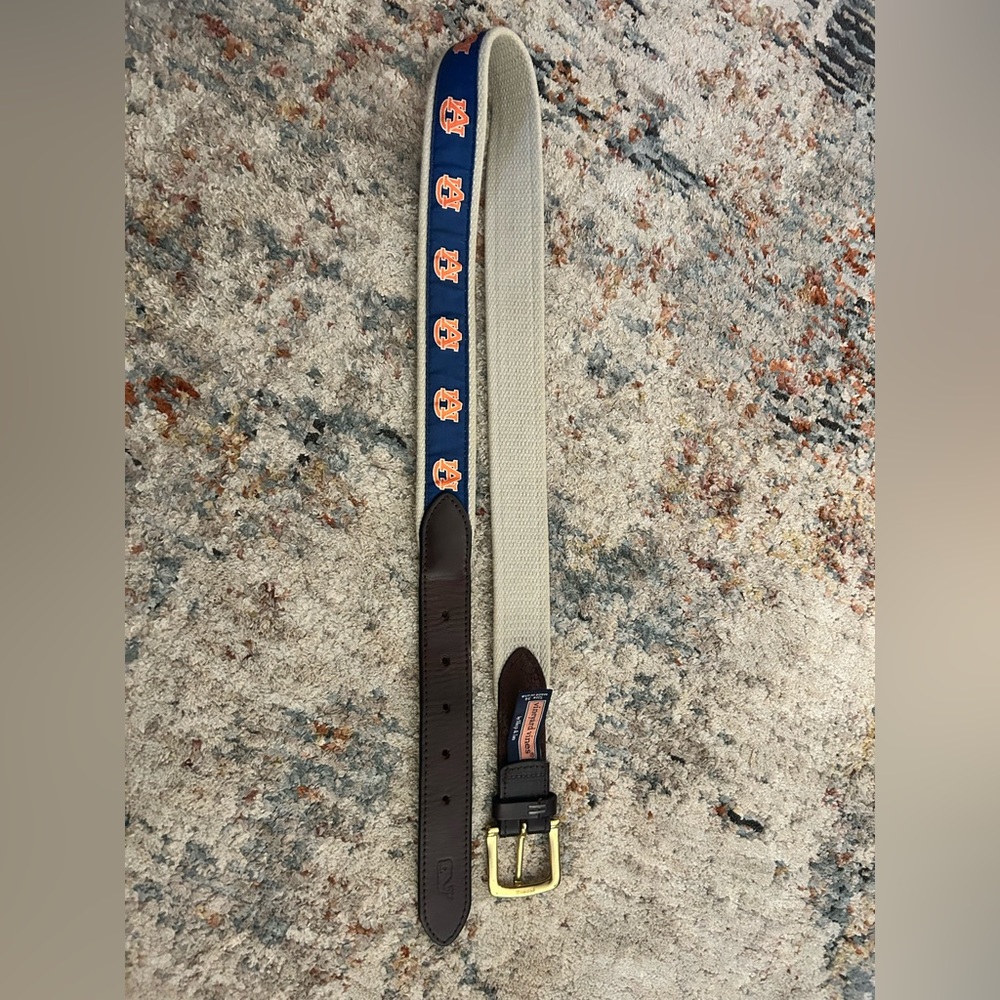 Vineyard Vines Auburn Belt size 34